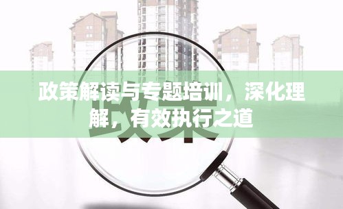 政策解读与专题培训，深化理解，有效执行之道